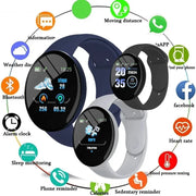 Xiaomi D18 Smartwatch Circular Color Screen Multiple Sports Modes Call Information Reminder Photo Taking Music Smart Bracelet