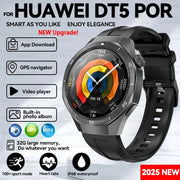 New Watch5 32GB Large Memory APP Download Smart Watch GPS Track Video Play Photo Album Bluetooth Call Smartwatch For Huawei 2025