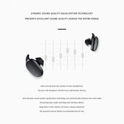 Earbuds Noise Cancelling Earbuds  Bluetooth Wireless Earphones, Sports Headset IPX4 Waterproof Headphone With Microphone