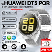 New Watch5 32GB Large Memory APP Download Smart Watch GPS Track Video Play Photo Album Bluetooth Call Smartwatch For Huawei 2025