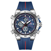 LIGE New Watches Mens Luxury Brand LED Digital Analog Waterproof Quartz Wristwatch Sports Chronograph Clock Relogio Masculino