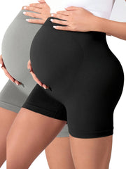 2Pcs Postpartum Shapewear Pants For Women, With A High Waist And Seamless Fit, Comfortable Waist And Hip Lifting Pants