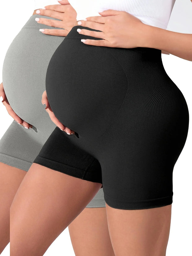 2Pcs Postpartum Shapewear Pants For Women, With A High Waist And Seamless Fit, Comfortable Waist And Hip Lifting Pants