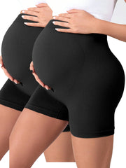 2Pcs Postpartum Shapewear Pants For Women, With A High Waist And Seamless Fit, Comfortable Waist And Hip Lifting Pants