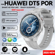 New Watch5 32GB Large Memory APP Download Smart Watch GPS Track Video Play Photo Album Bluetooth Call Smartwatch For Huawei 2025