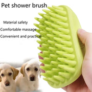 Pet Bath Brush Rubber Comb Hair Removal Brush Pet Dog Cat Grooming Cleaning Glove Massage Pet Hair Care Tool
