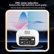 Xiaomi AI Earphone Wireless Bluetooth Headphones Translator Earphones 147Languages With Touch Screen Communication APP Control