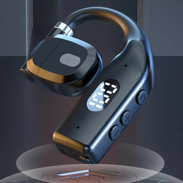 Earhooks Wireless Bluetooth 5.4 Headphones Gaming Sports Headset HiFi Stereo Noise Reduction Earbuds Earphone With Microphone