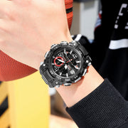 New Military Wrist Watches For Men SMAEL Brand 1921 Dual Time Zone Waterproof 50M Stopwatch Sport Watches 2023